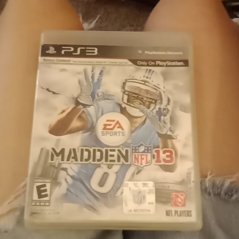 Madden 13 for a ps3